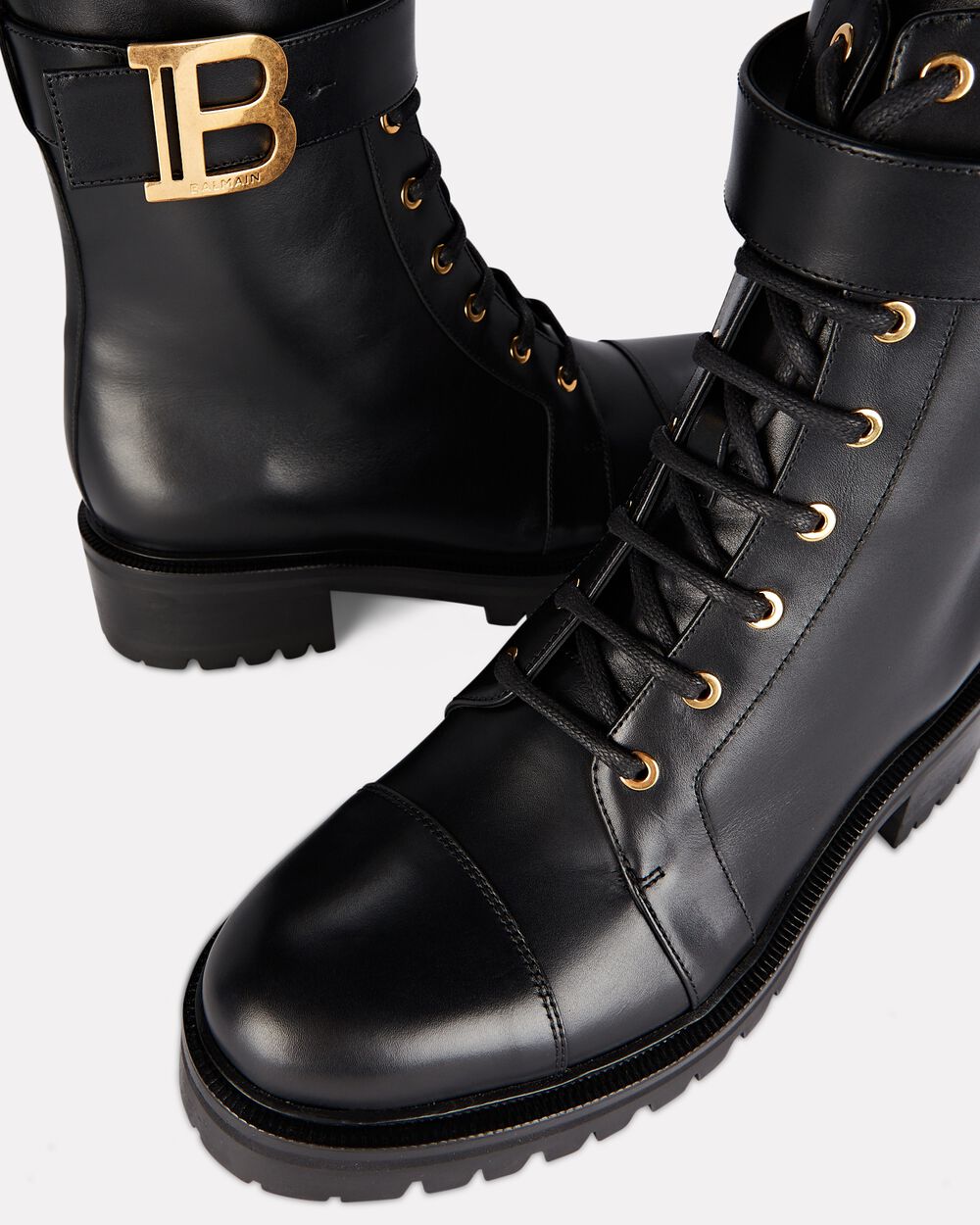 Embracing the Military Luxe: Balmain's Ranger Quilted Leather Combat Boots