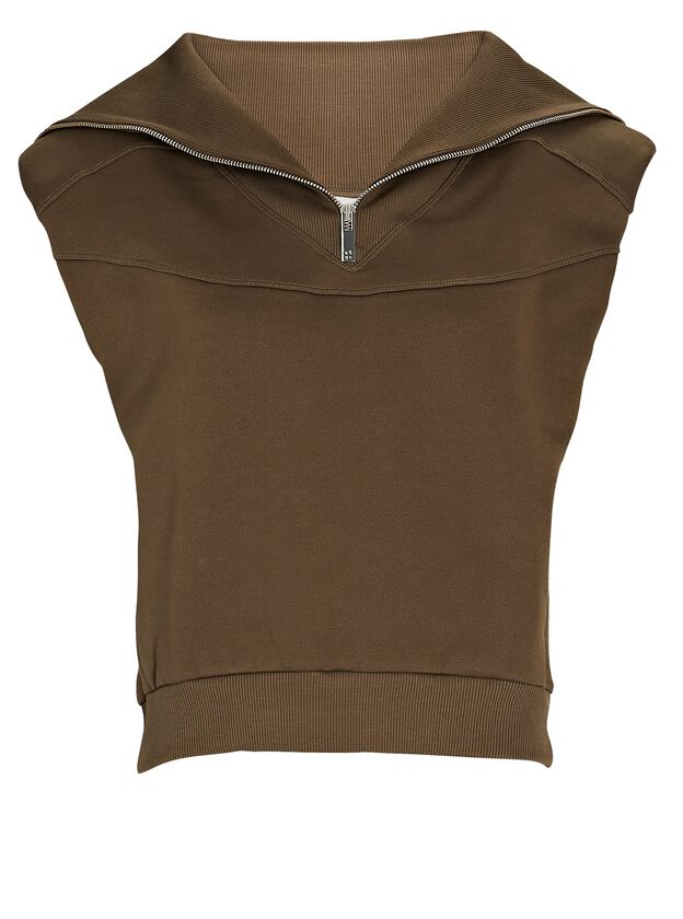 Will Strong Shoulder Half-Zip Vest