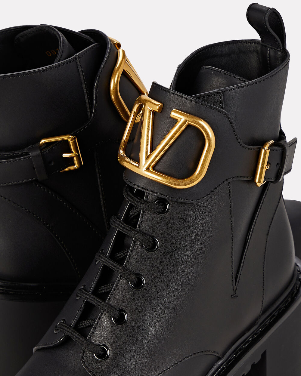 Valentino Garavani Vlogo Boots In Black | INTERMIX®
