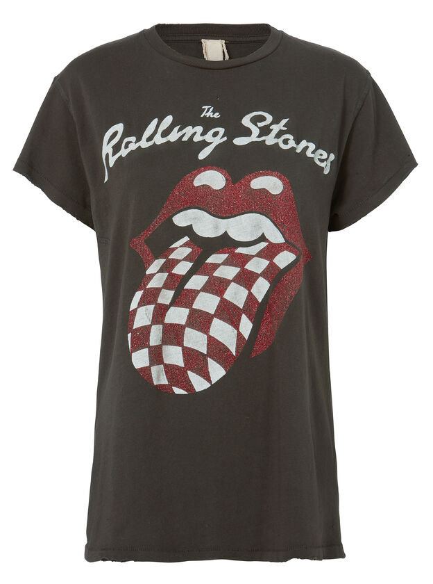 Rolling Stones Glitter Logo T-Shirt