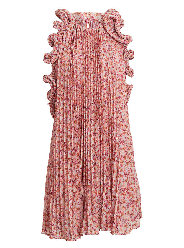 Mimi Ruffled Floral Print Dress