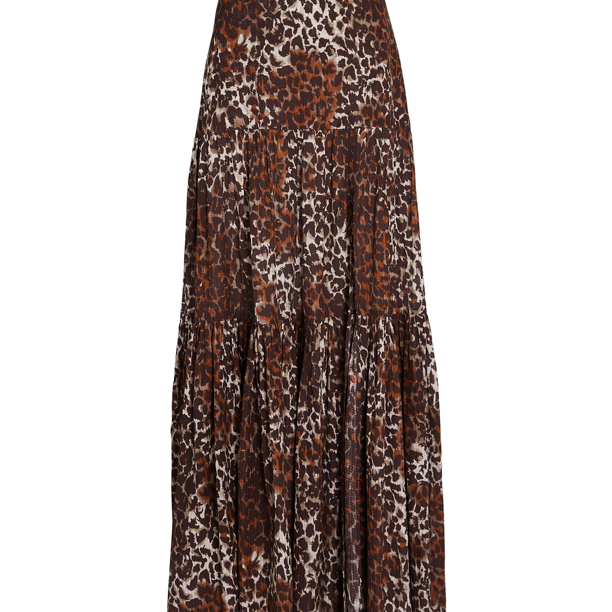 Veronica Beard Serence Leopard Cover-Up Maxi Skirt | INTERMIX®