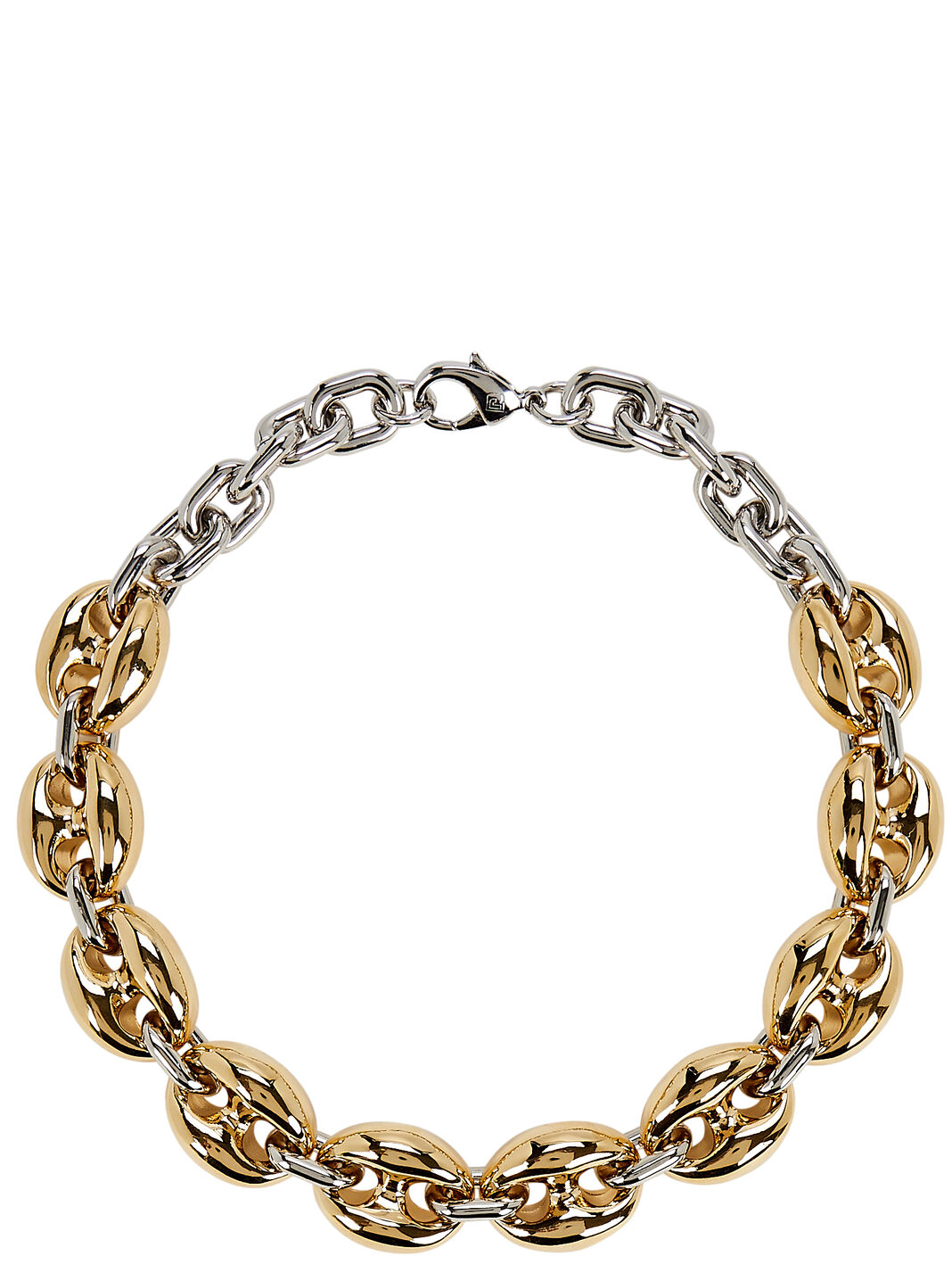 X Eight Mixed Metal Chain Necklace