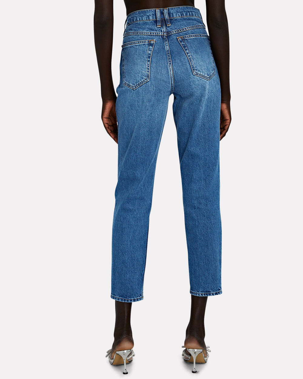 FRAME Le High 'N' Tight Tapered Jeans In Blue | INTERMIX®