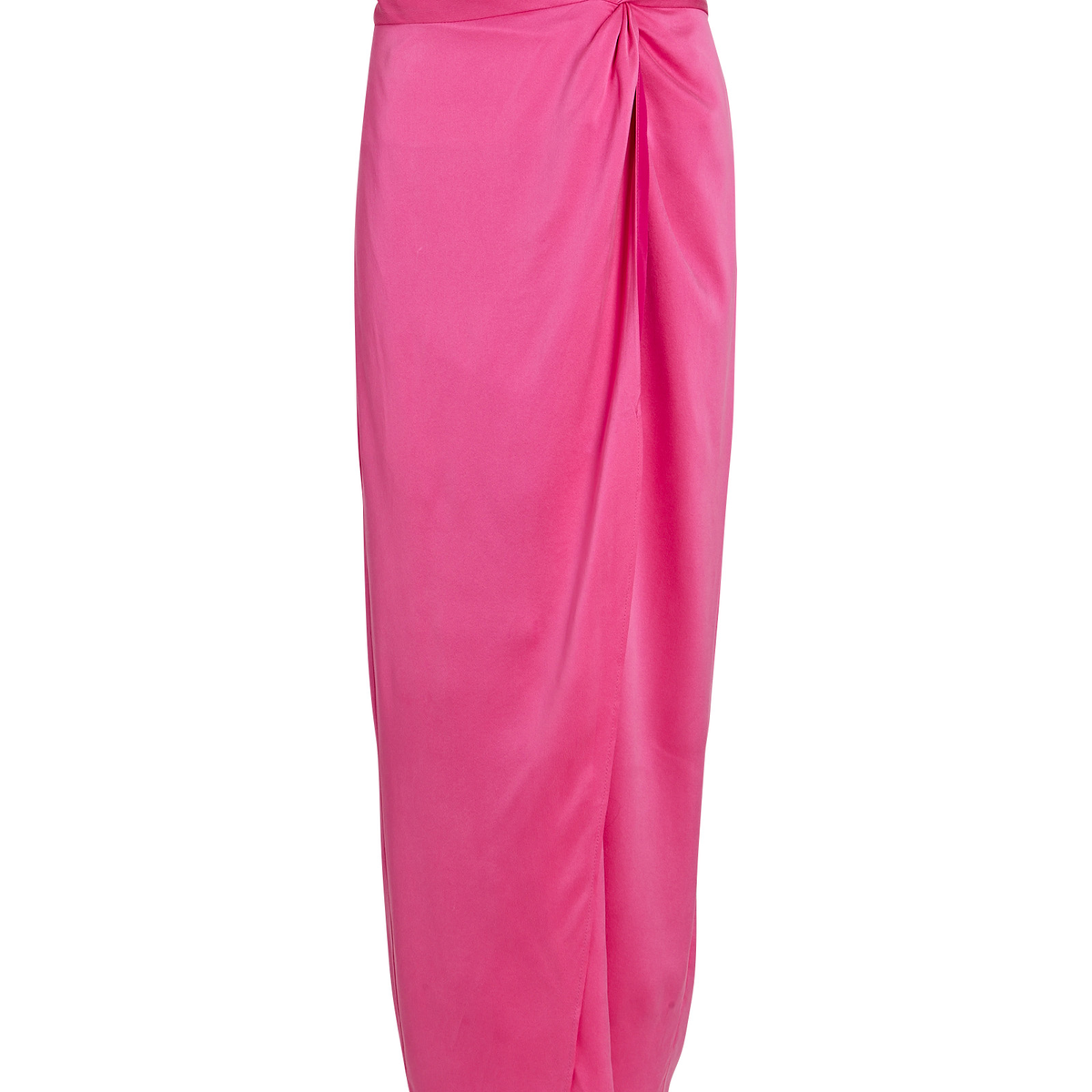 Auteur Annette Silk Midi Wrap Skirt In Pink | INTERMIX®