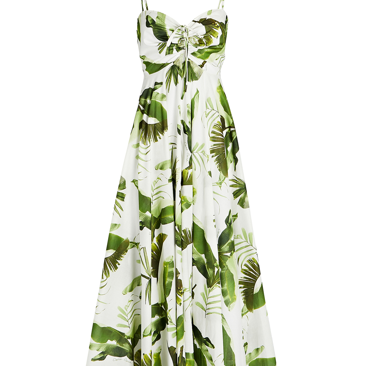 cara cara Maidstone Tropical Jungle Midi Dress | INTERMIX®