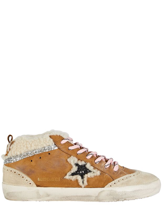 Mid Star Shearling Sneakers