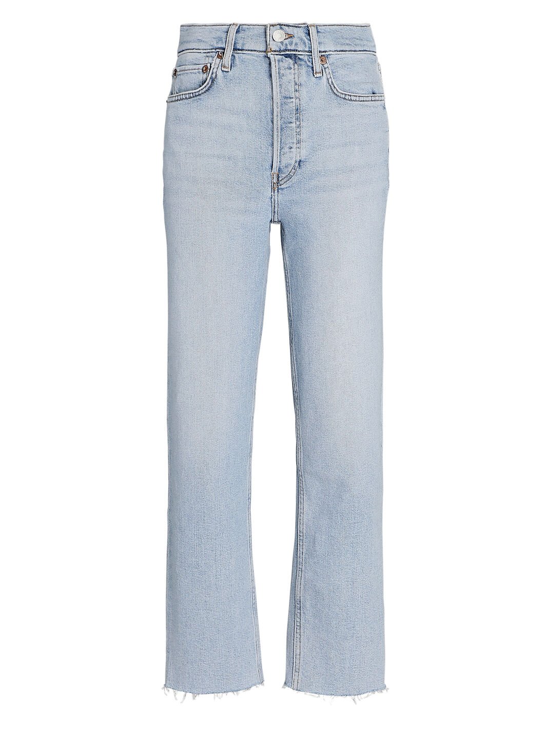 70s High-Rise Stove Pipe Jeans