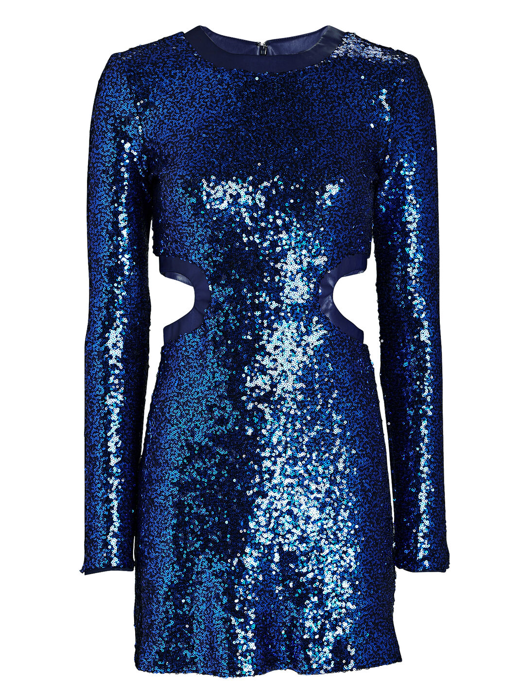 Dolce Cut-Out Sequined Mini Dress