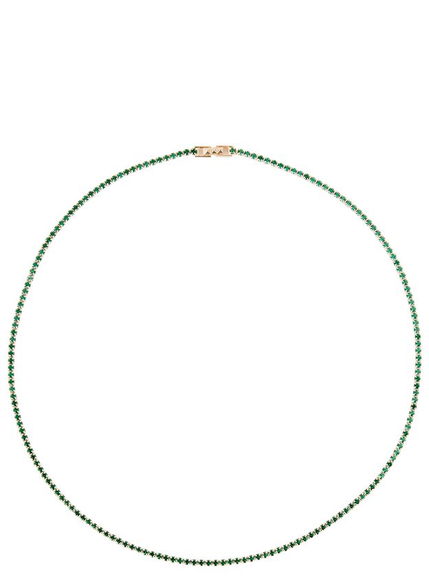 14" Tish Crystal Tennis Necklace
