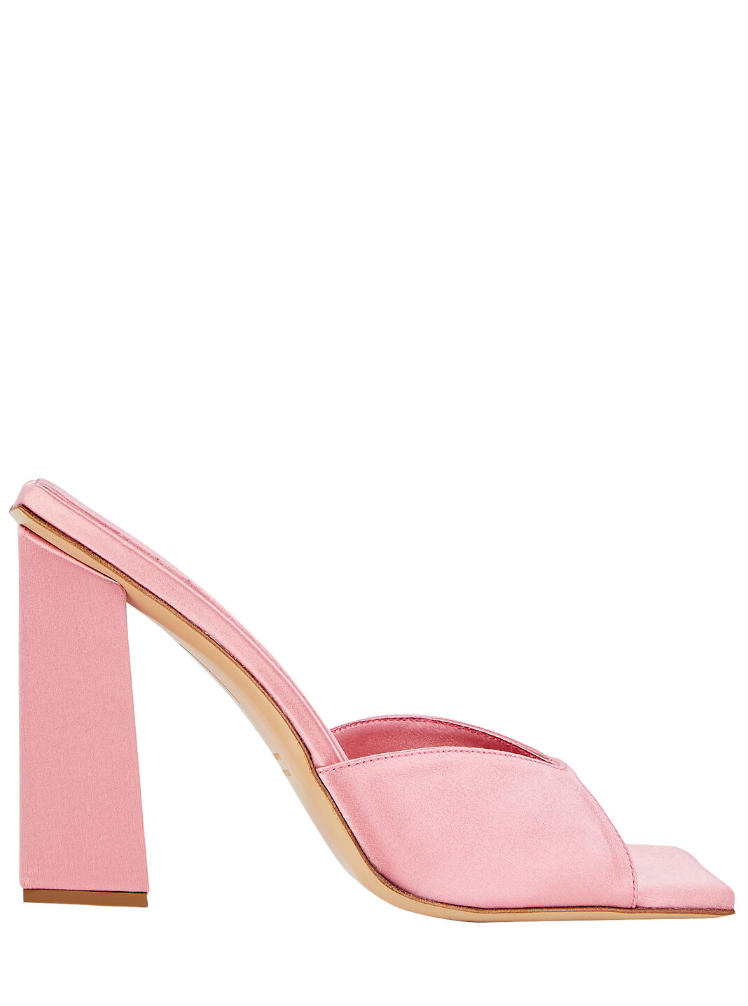 Gia Borghini X RHW Rosie Satin Sandals In Pink | INTERMIX®