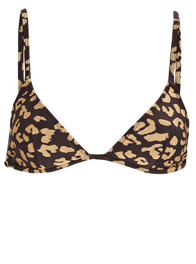 Lulu Leopard Bikini Top