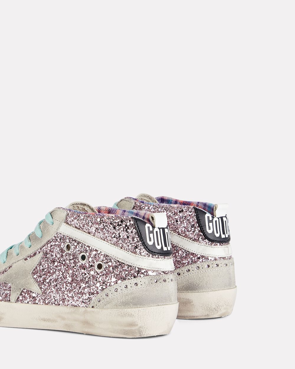 Golden Goose Mid Star Leather Sneakers | INTERMIX®
