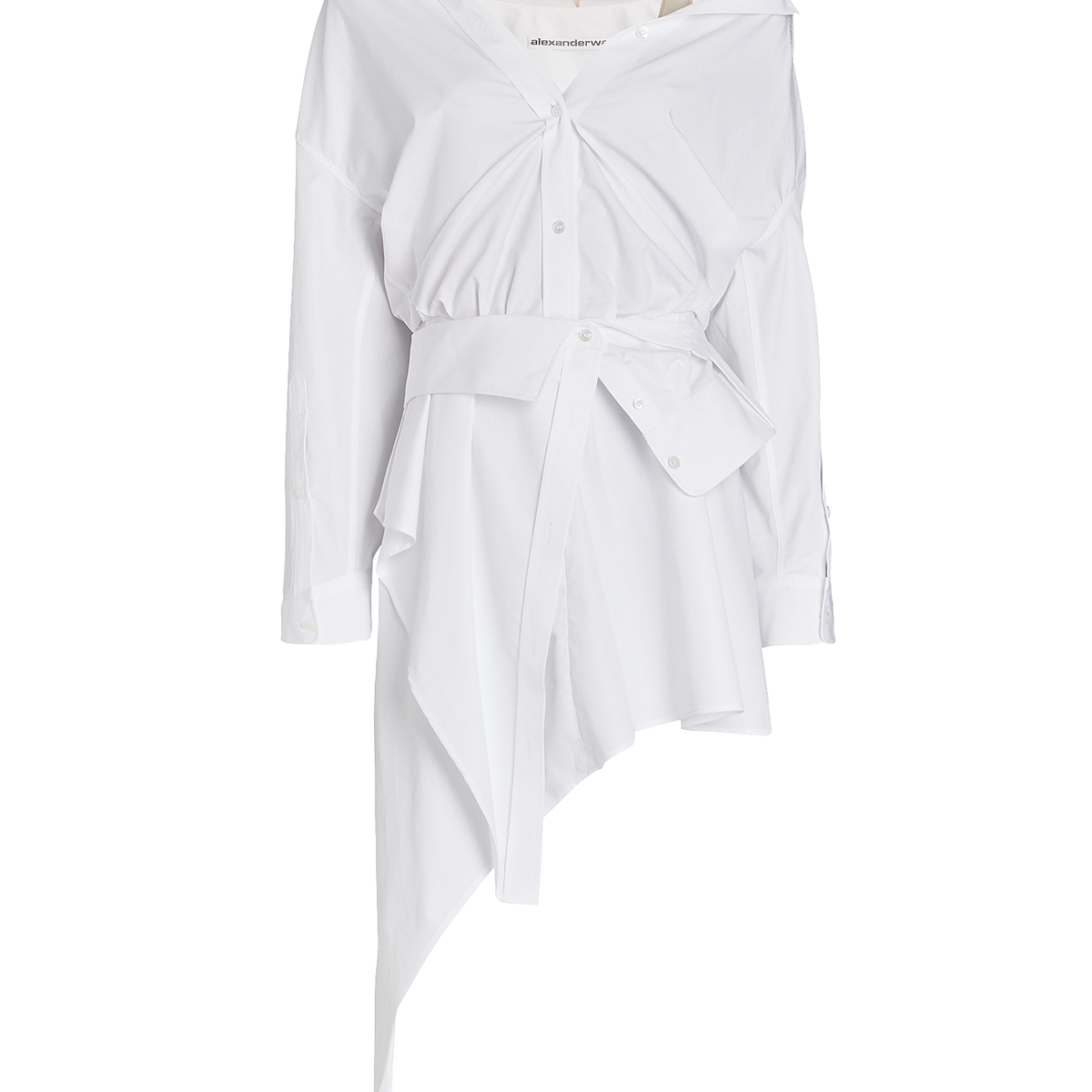 INTERMIX® Mini Dress Shirt Deconstructed Wang Alexander |