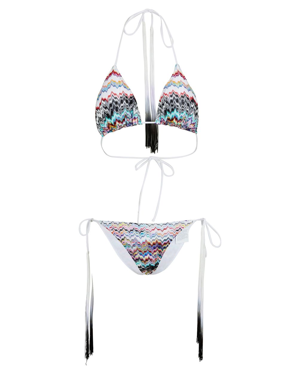 udkast Solformørkelse Ideelt Missoni Mare Knit Chevron Triangle Bikini Set | INTERMIX®