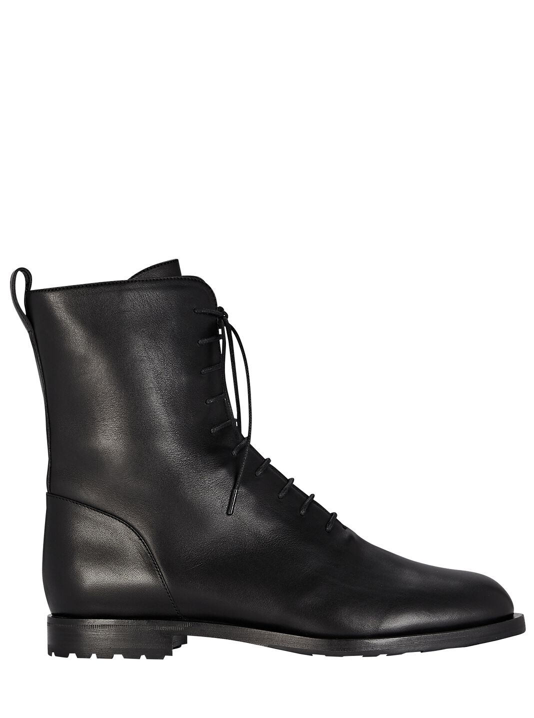 Planigia Leather Combat Boots