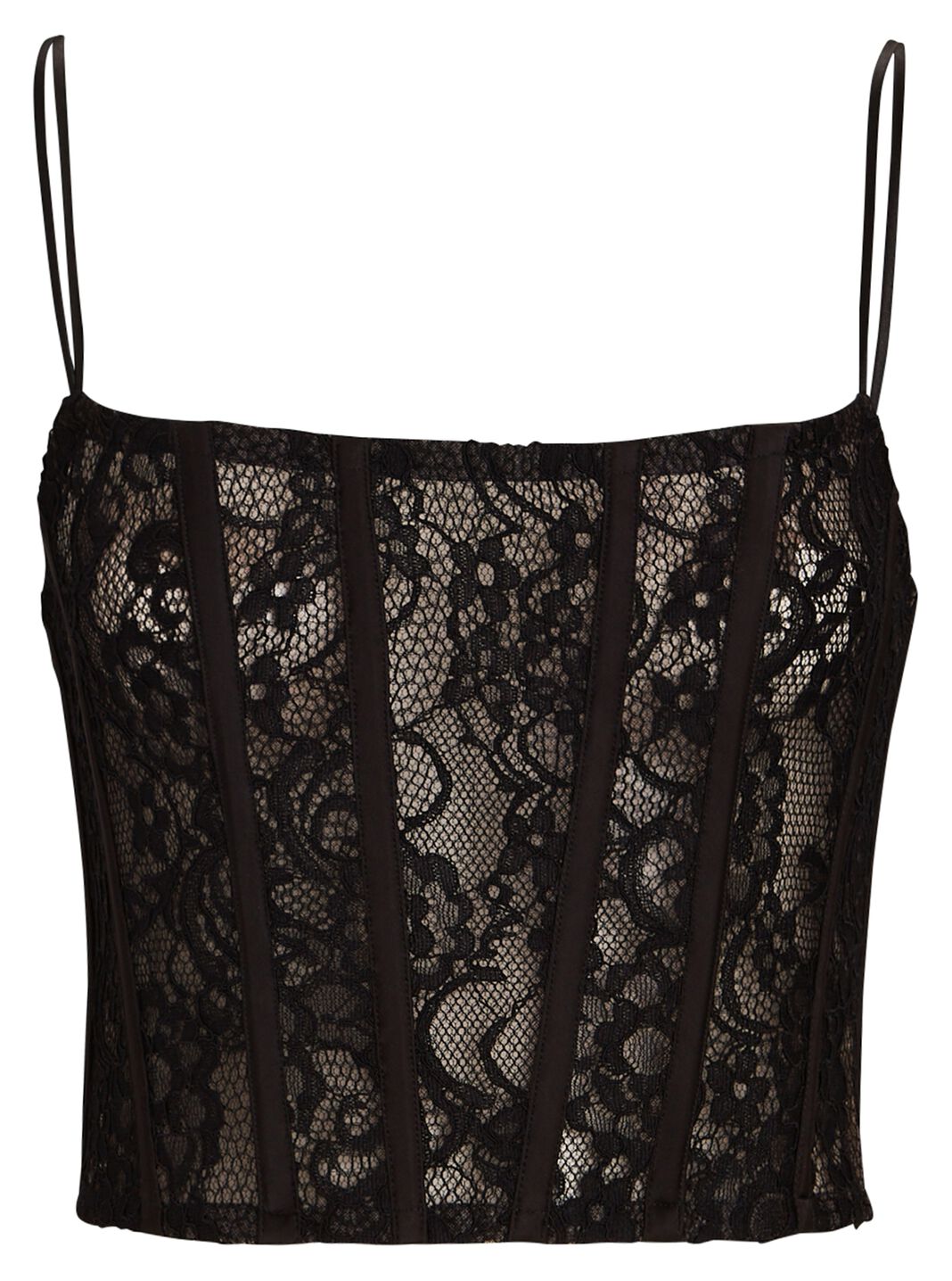 Cropped Lace Corset