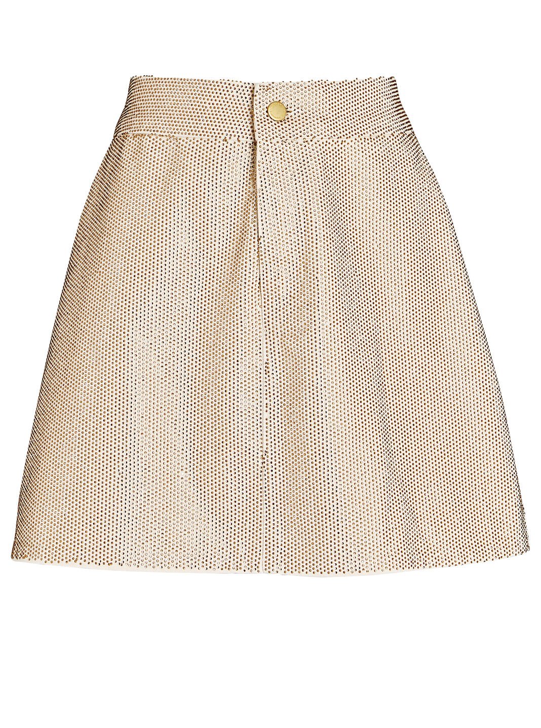 Ms. Triarchy Embellished Denim Mini Skirt