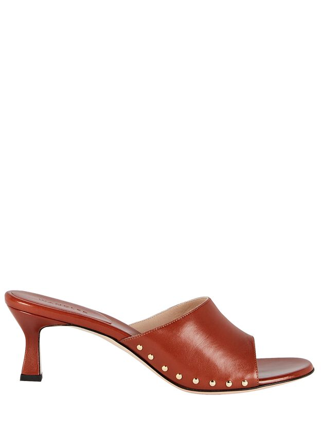 Nana Leather Slide Sandals