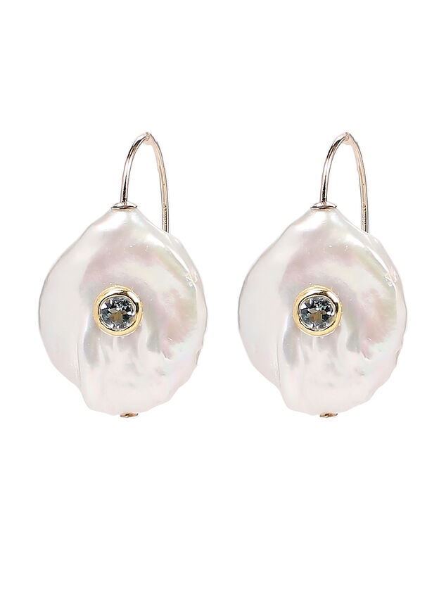 June Baroque Pearl Drop Earrings
