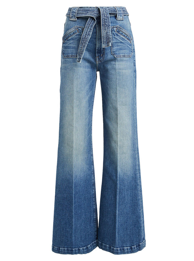 The Tie Patch Roller Jeans