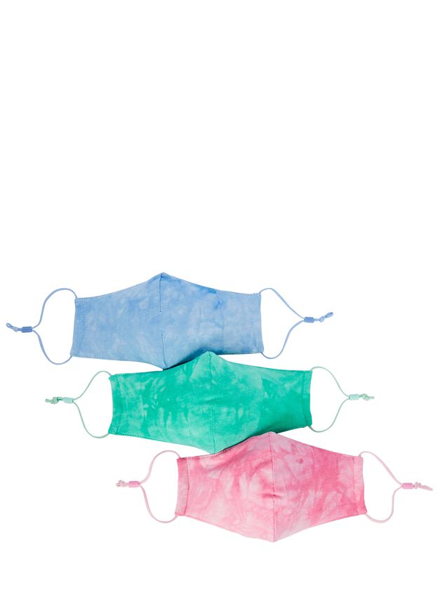 Tie-Dye Face Mask 3-Pack