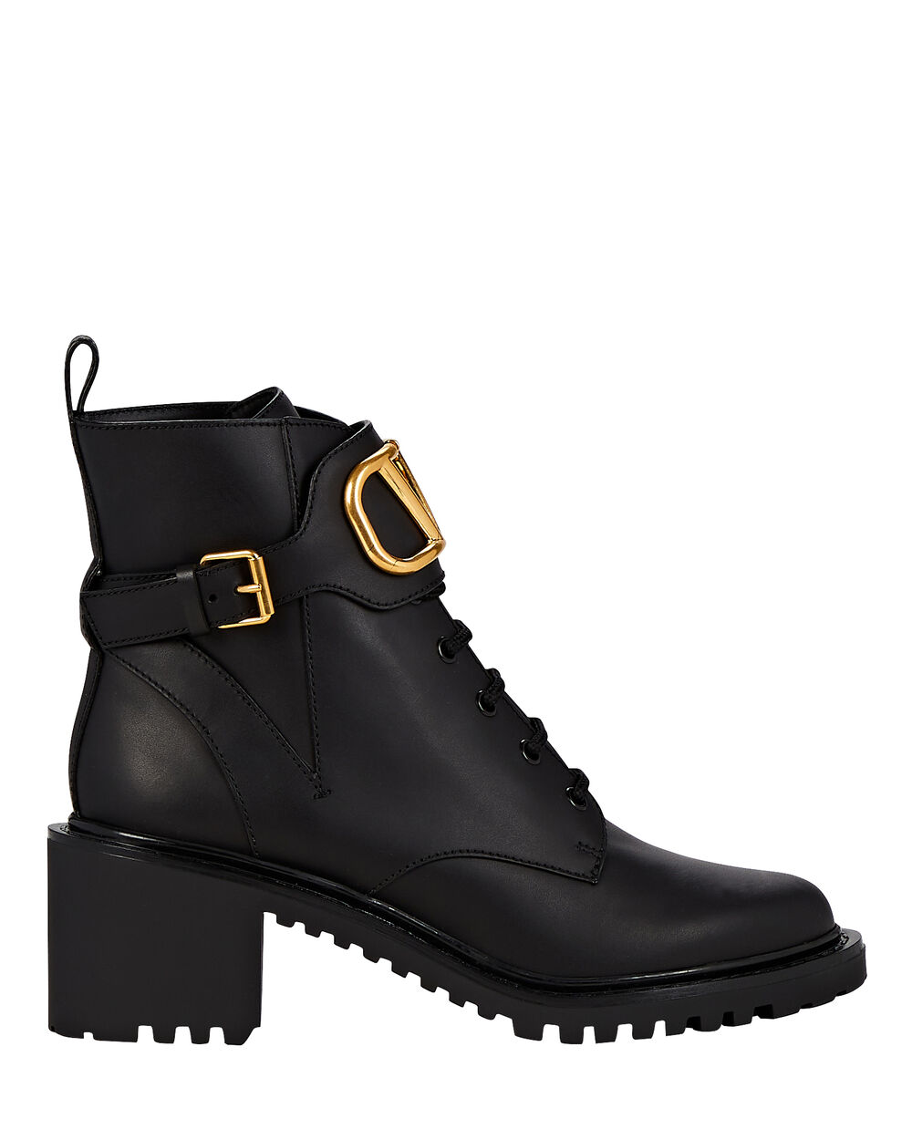 Valentino Vlogo Boots In Black | INTERMIX®