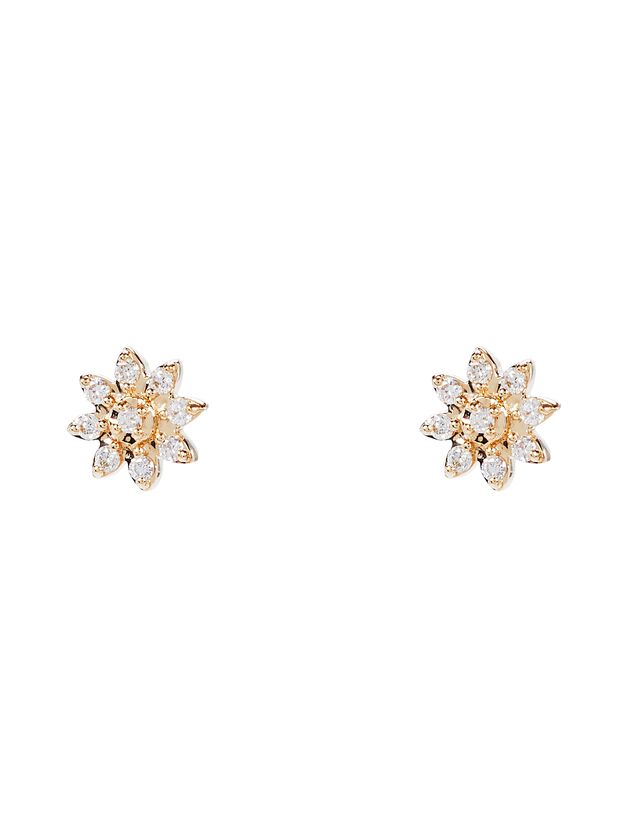 Wildflowers Diamond Daisy Earrings