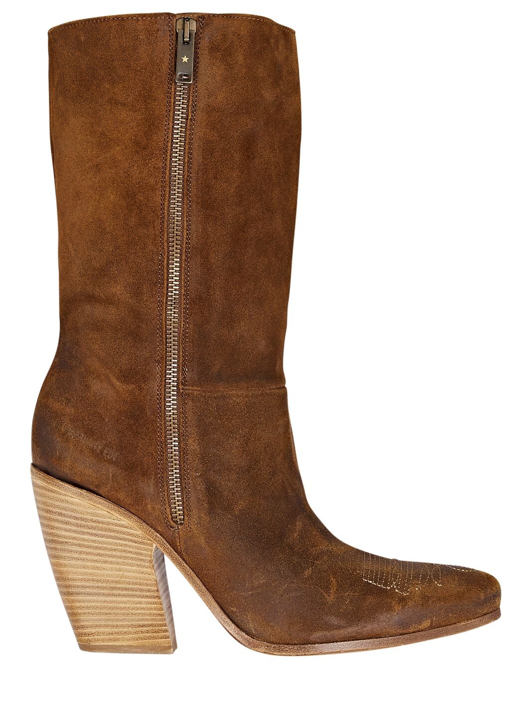 Candy Suede Cowboy Boots