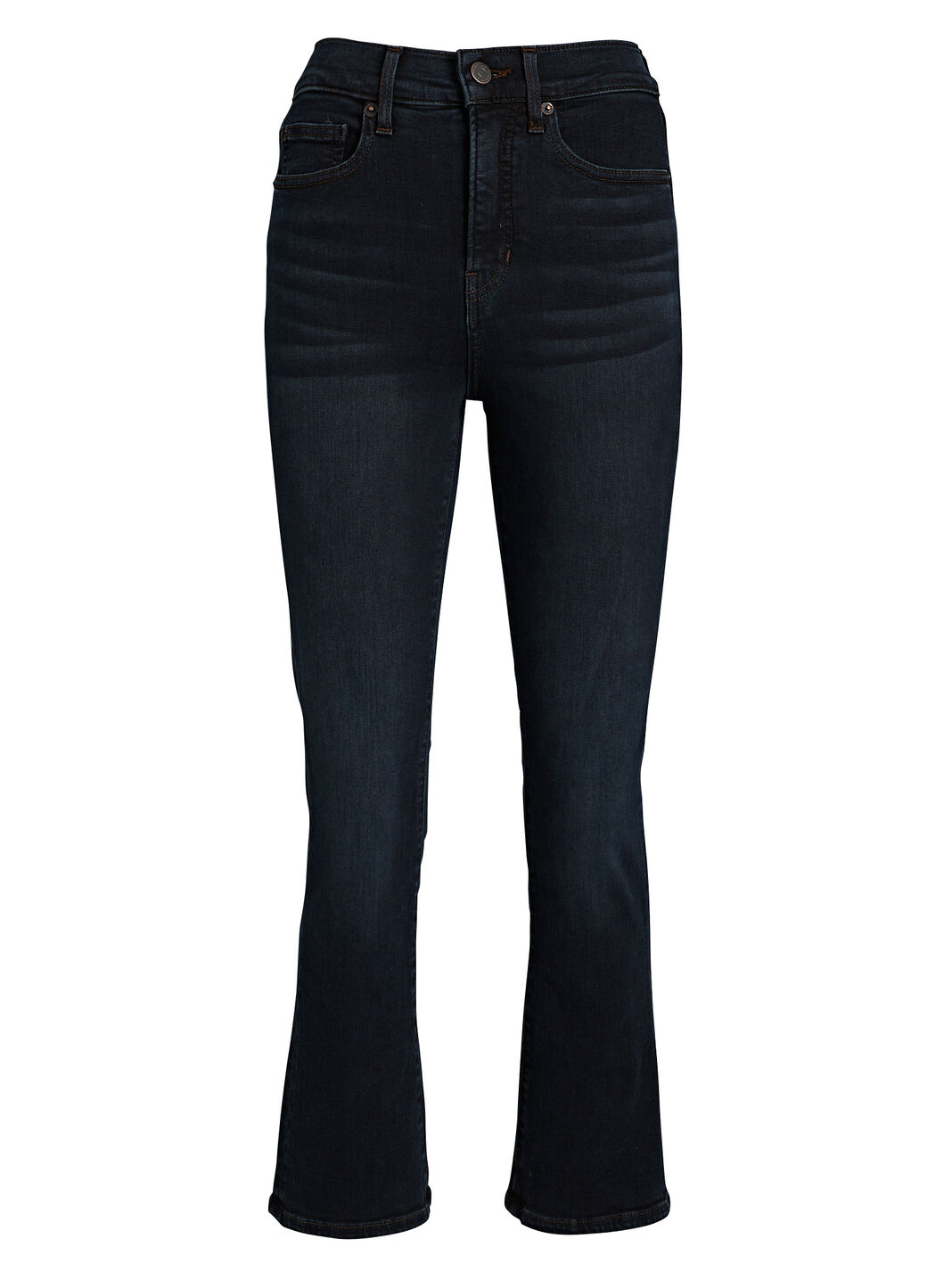 Carly Cropped Kick-Flare Jeans