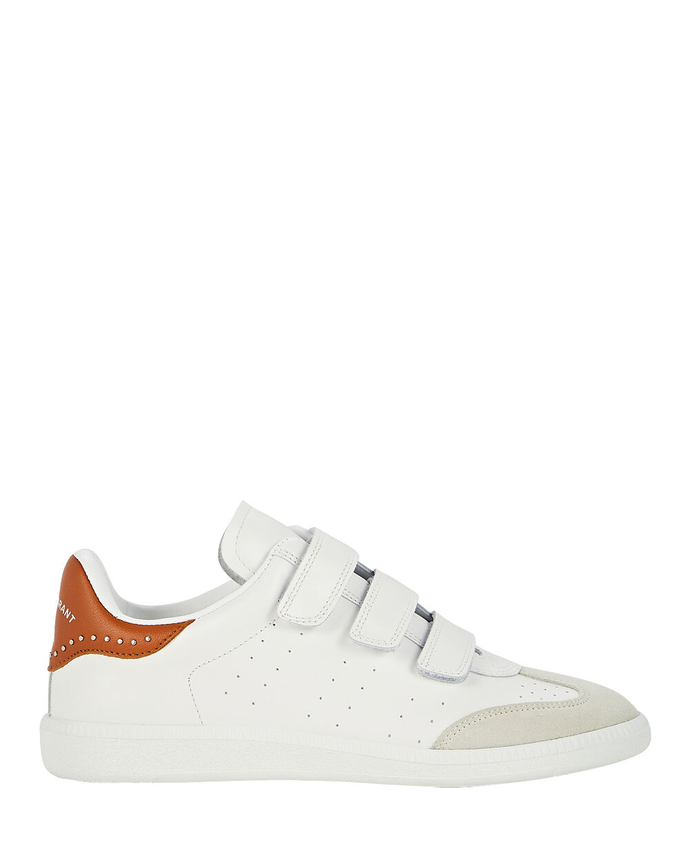 Isabel Marant Beth Velcro Strap Leather Sneakers | INTERMIX®