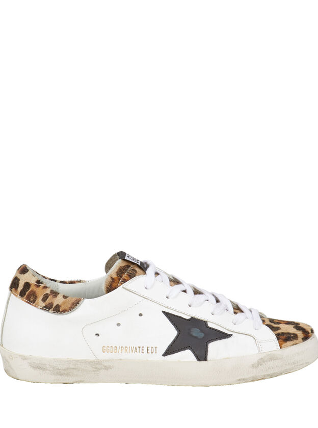 Superstar Leopard Low-Top Sneakers