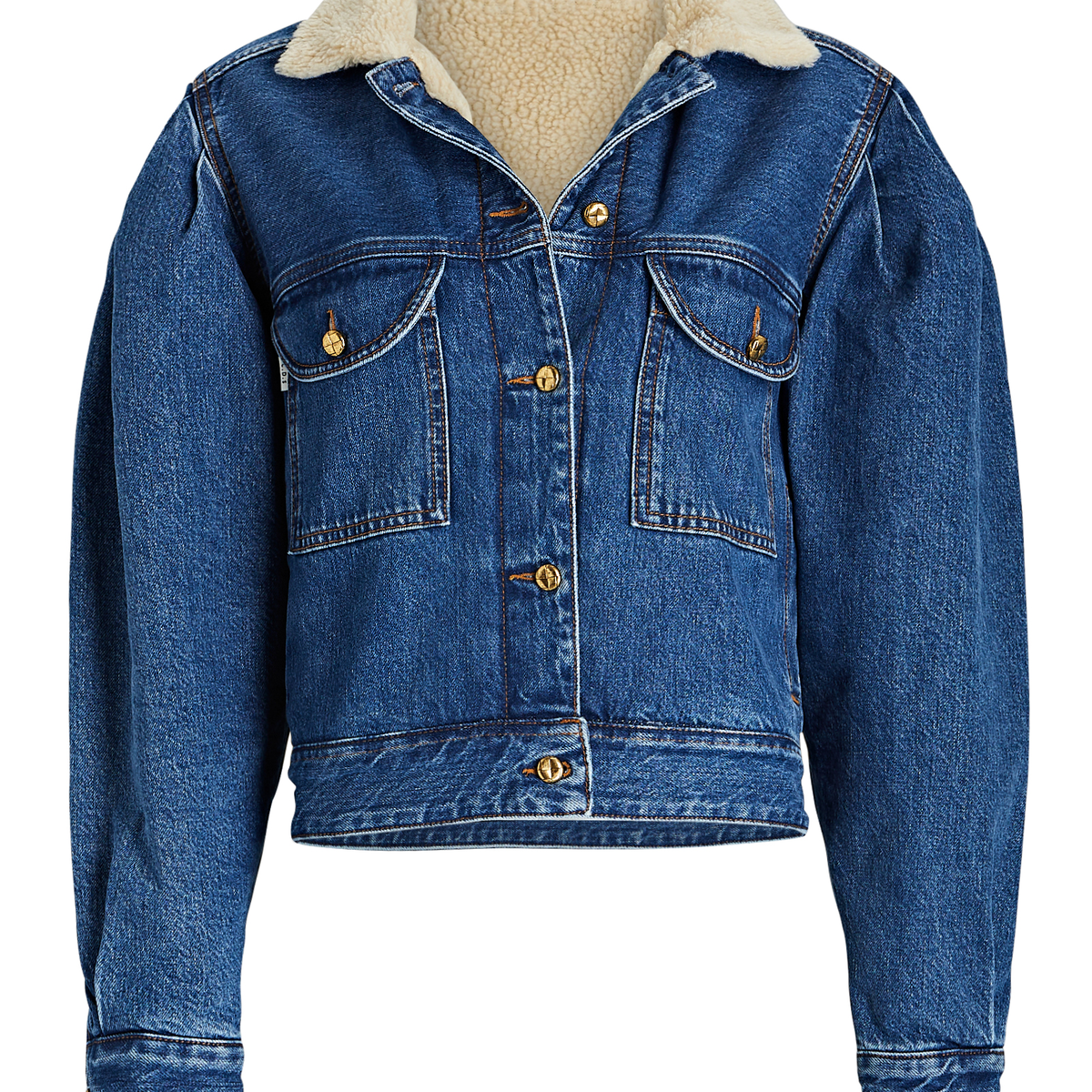 Blazé Milano Sapphire Denim Jacket In Blue | INTERMIX®