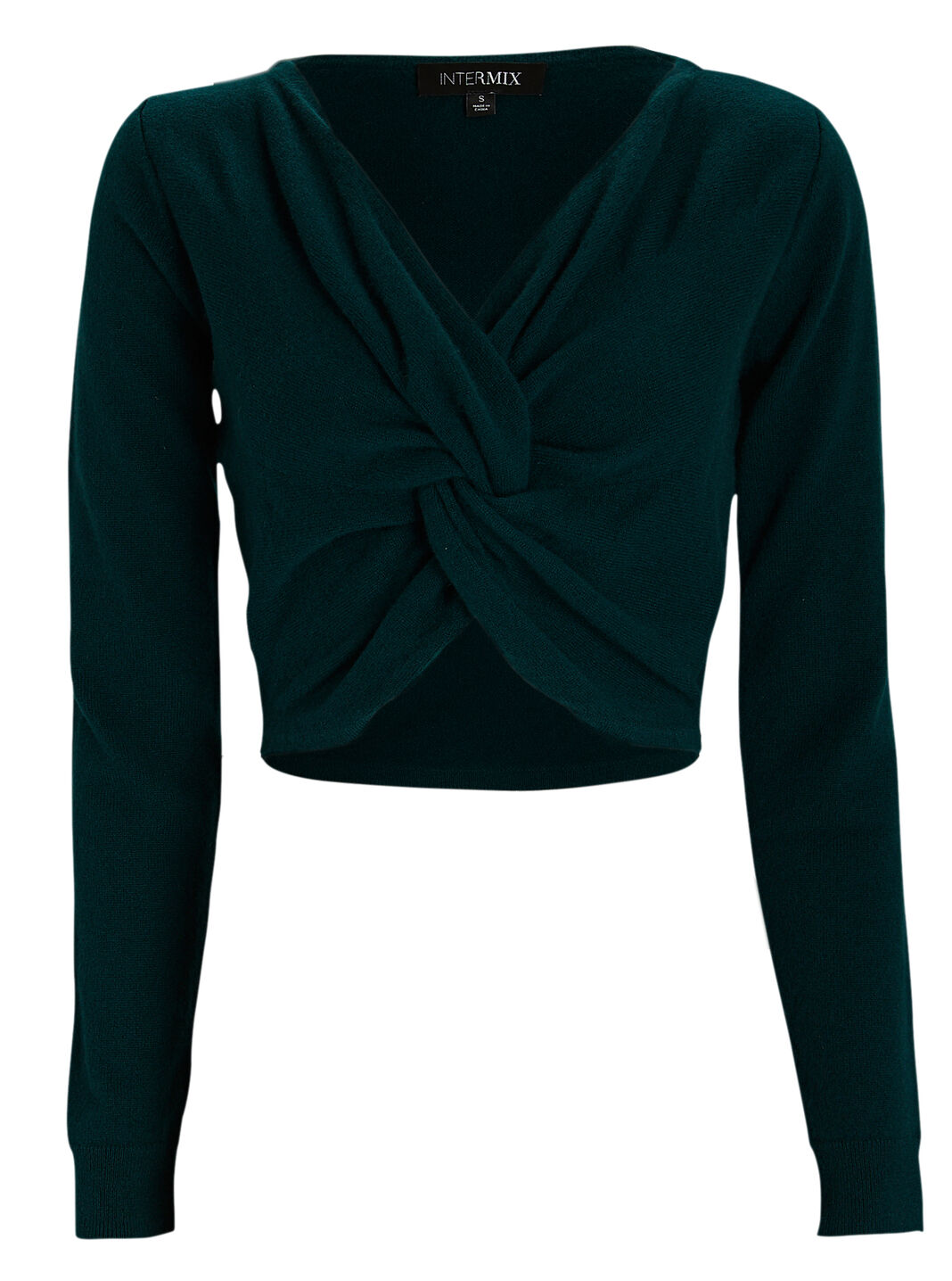 Crawford Twist-Front Cashmere Sweater