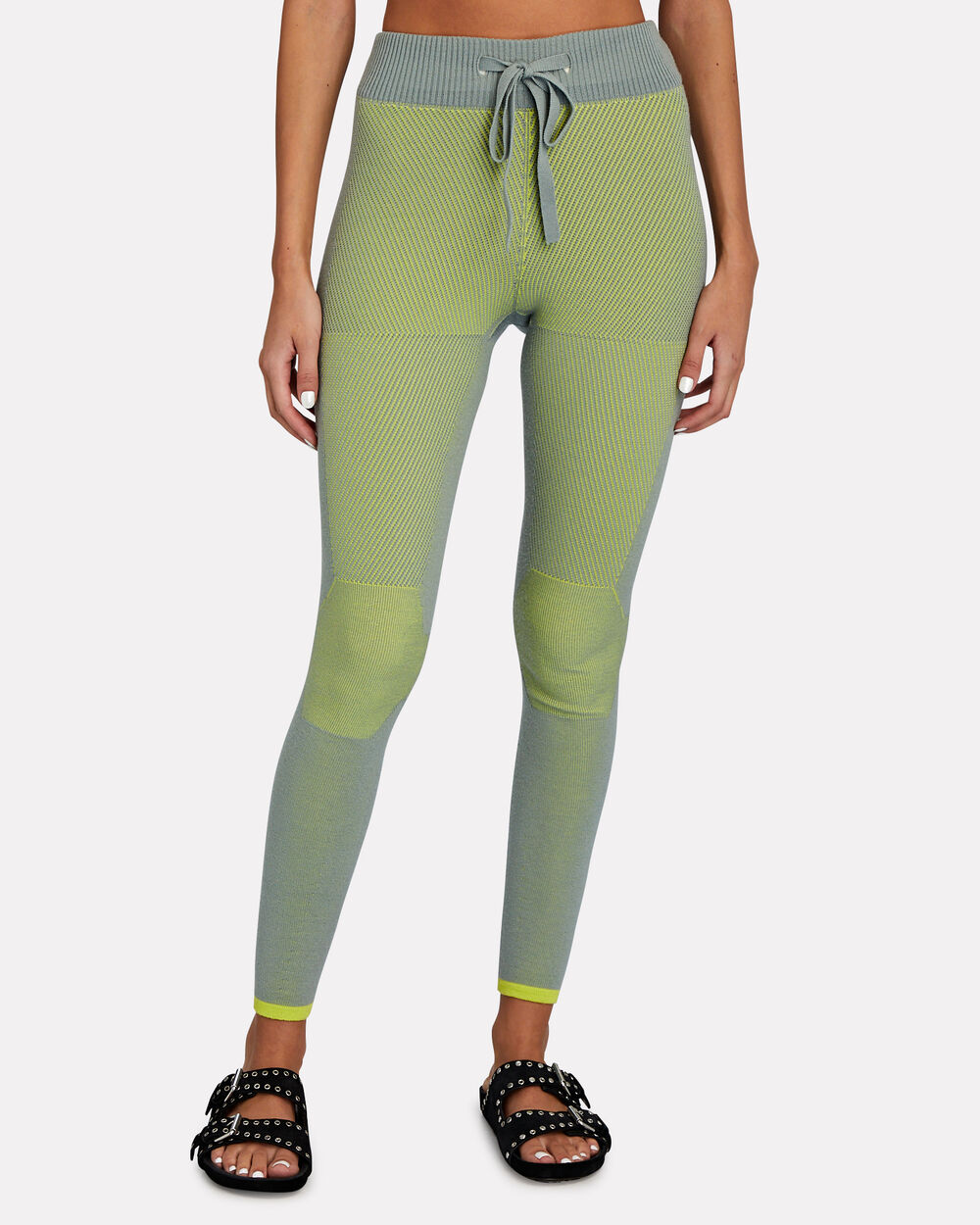 | Airwarm Green Leggings INTERMIX® In Holden Knit