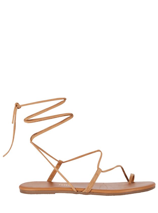 Jo Leather Lace-Up Sandals
