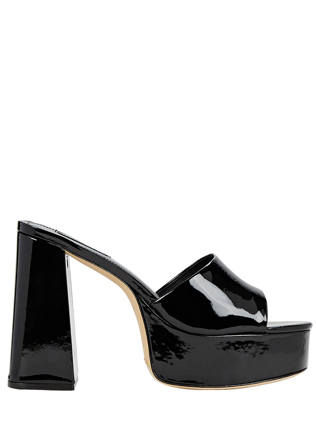 Dolly Patent Leather Platform Mules