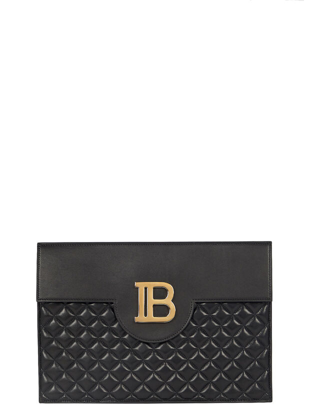 B-Pouch Quilted Envelope Clutch