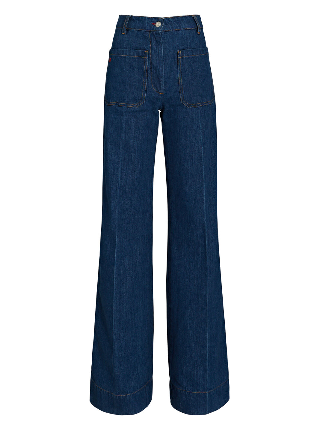 Alina Patch Wide-Leg Jeans