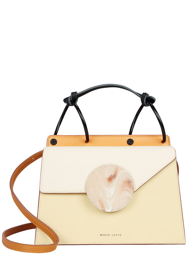 Mini Phoebe Ivory Crossbody Bag