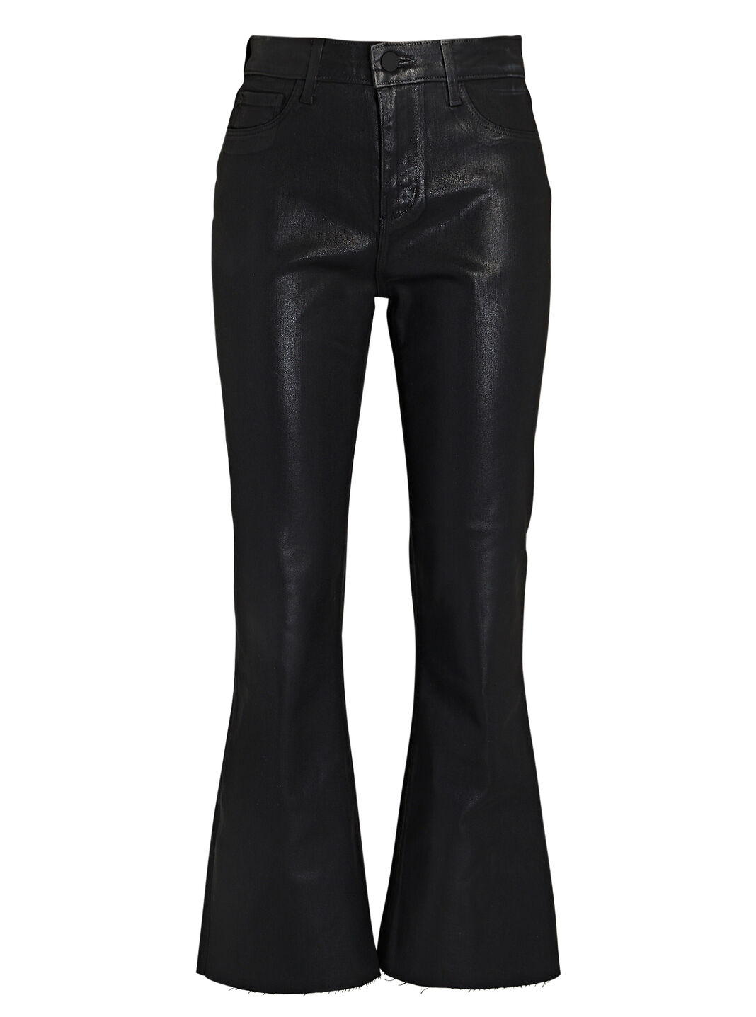 Kendra Coated Crop Boot Jeans