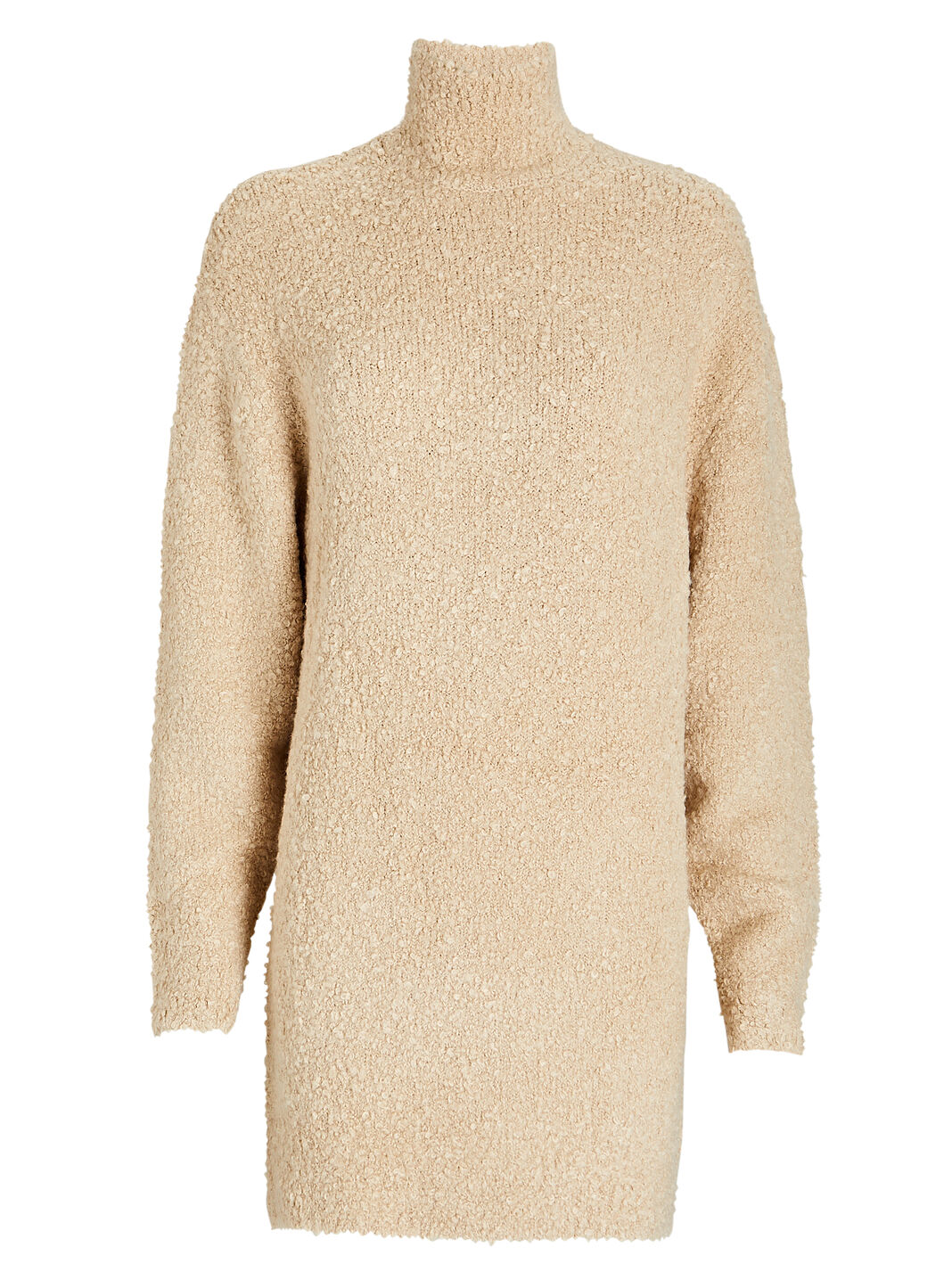 Charlie Turtleneck Boucl&eacute; Sweater Dress