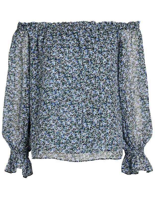 Thea Floral Off-the-Shoulder Top