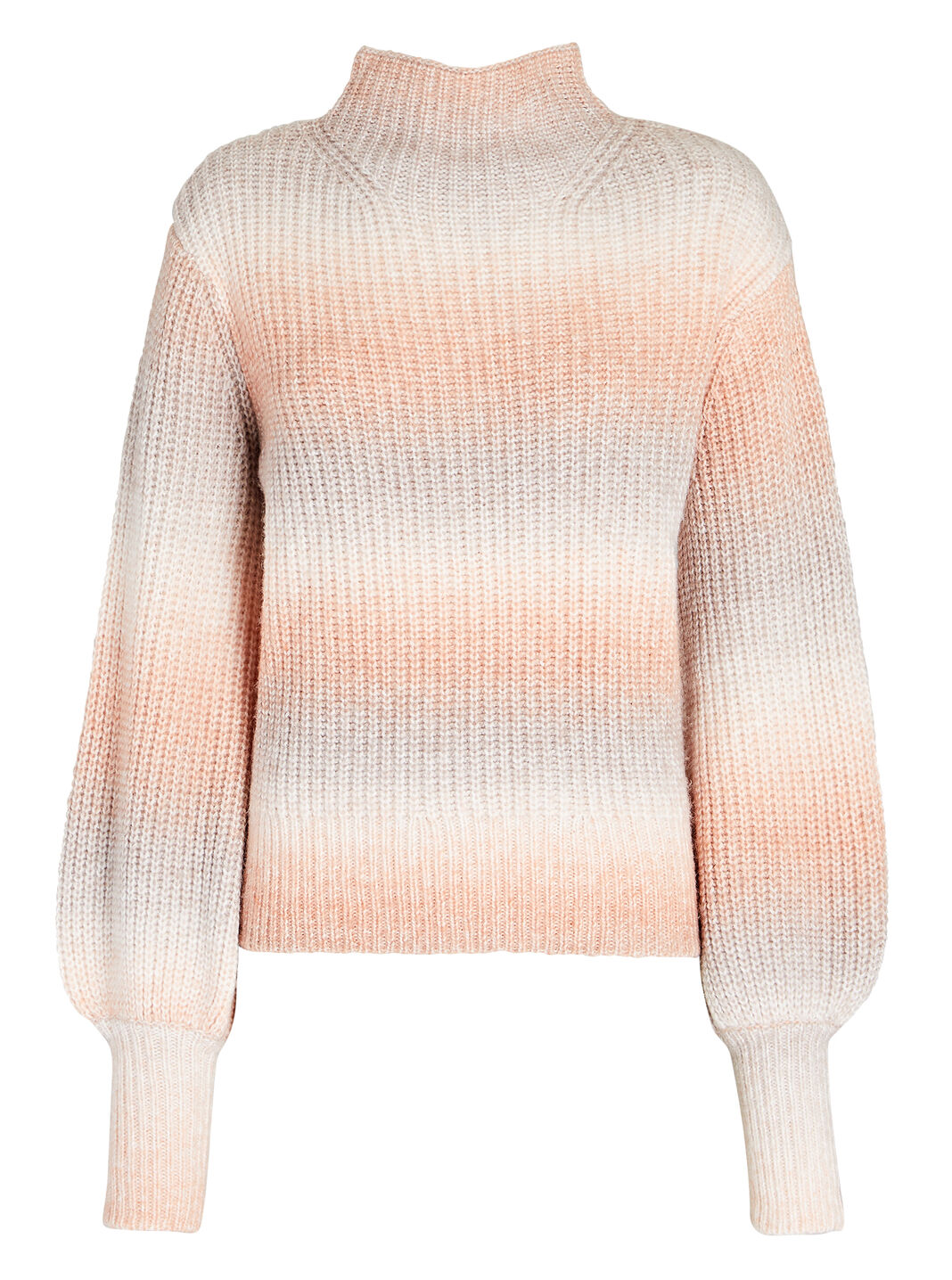 Sylvie Puff Sleeve Ombr&eacute; Knit Sweater