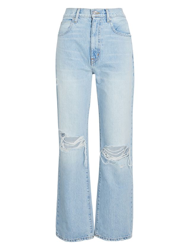 London Distressed Ankle Jeans