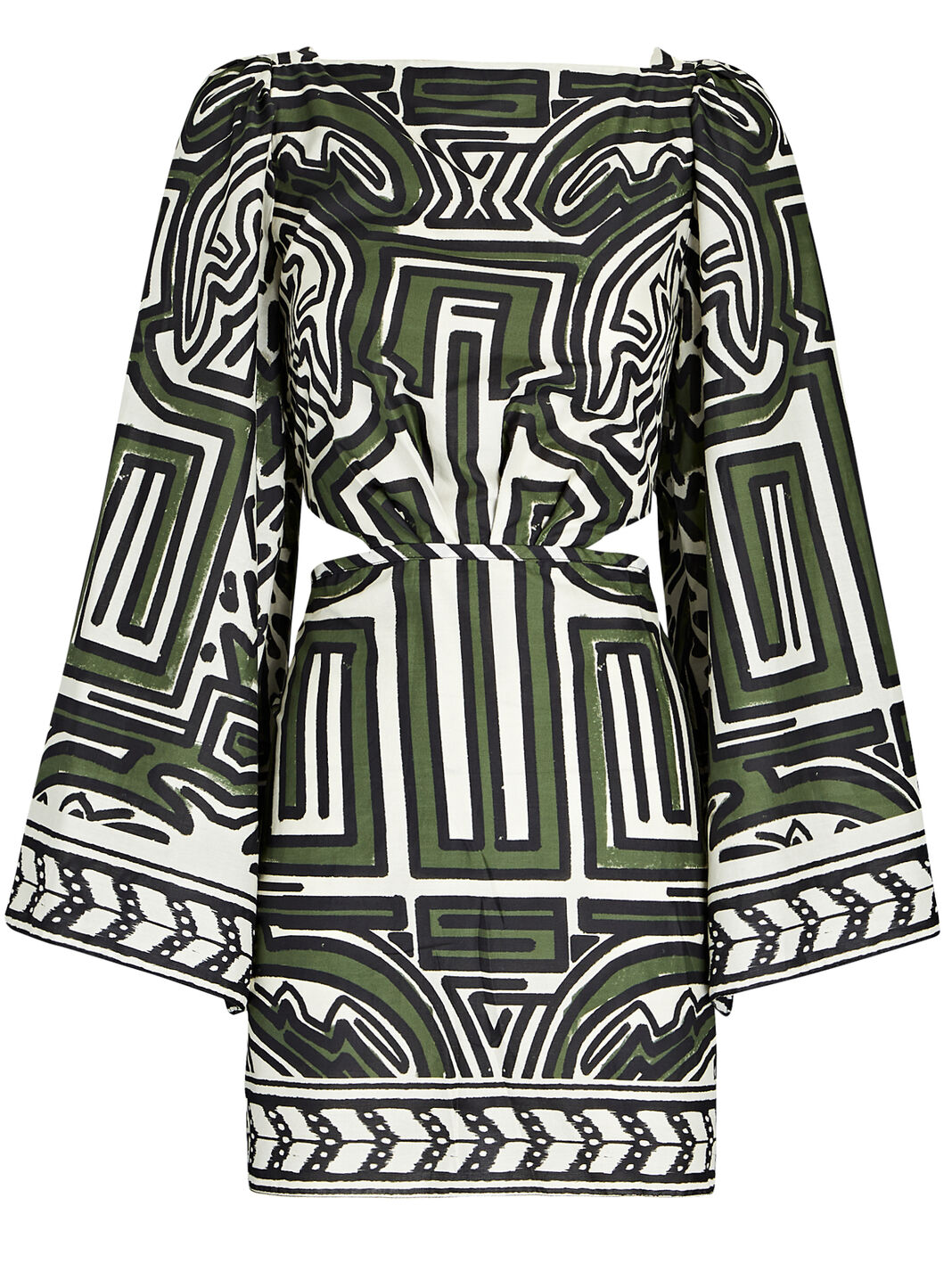 Ethnic Notes Printed Voile Mini Dress