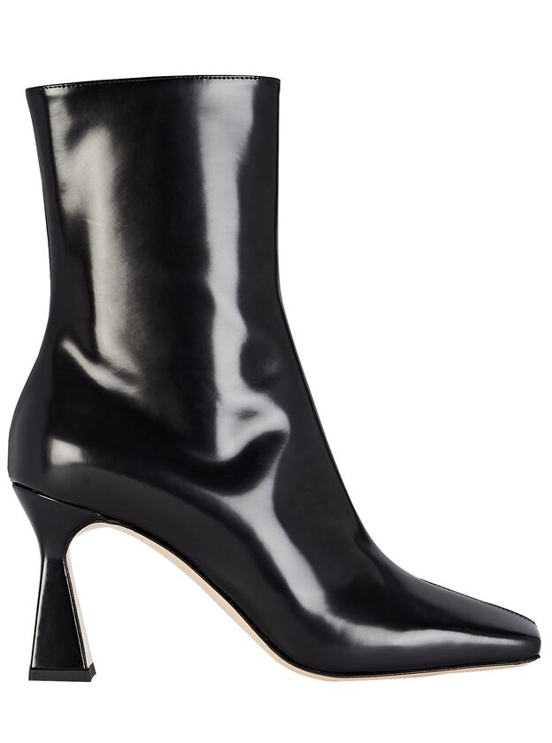 Isa Patent Leather Ankle Boots