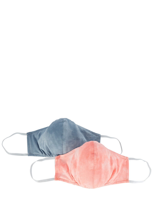 Tie-Dyed Cotton Face Mask 2-Pack