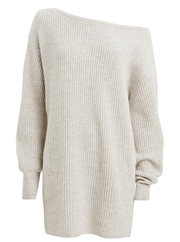 Jackie Wool-Cashmere Sweater Dress
