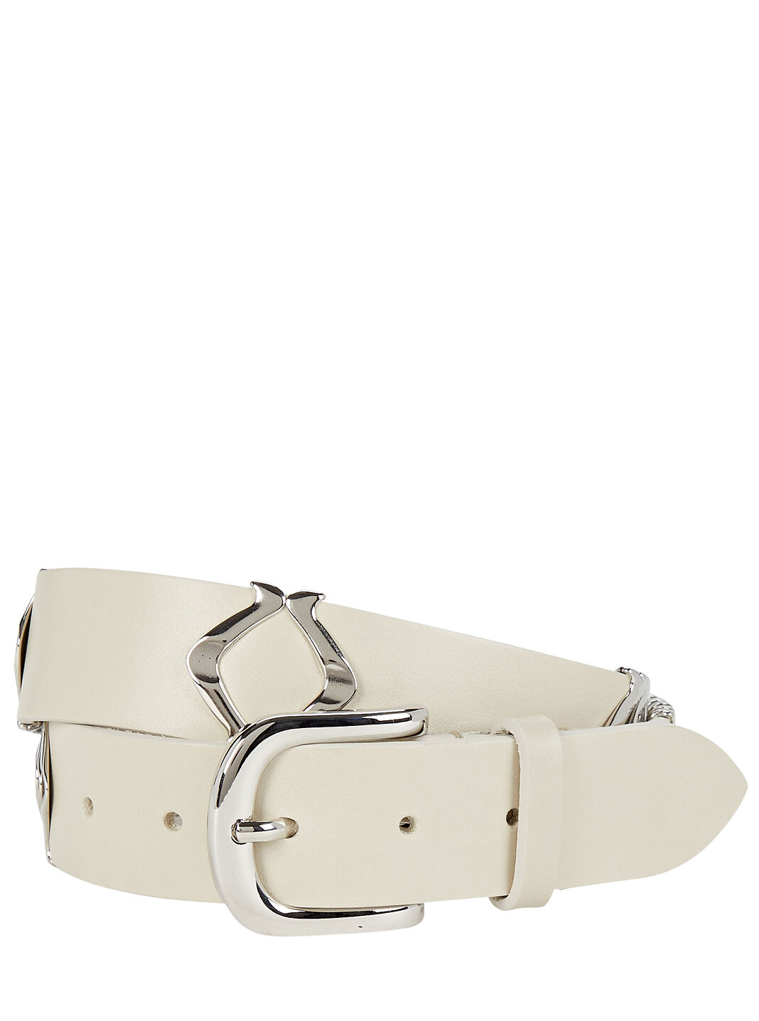 Tehora Embellished Leather Belt
